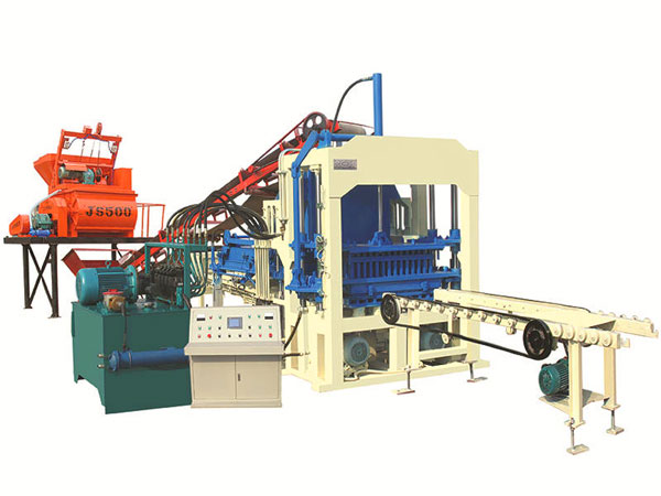 QT3-15 automatic concrete block making machine