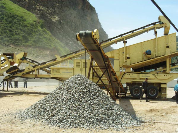 Setting up a crusher plant