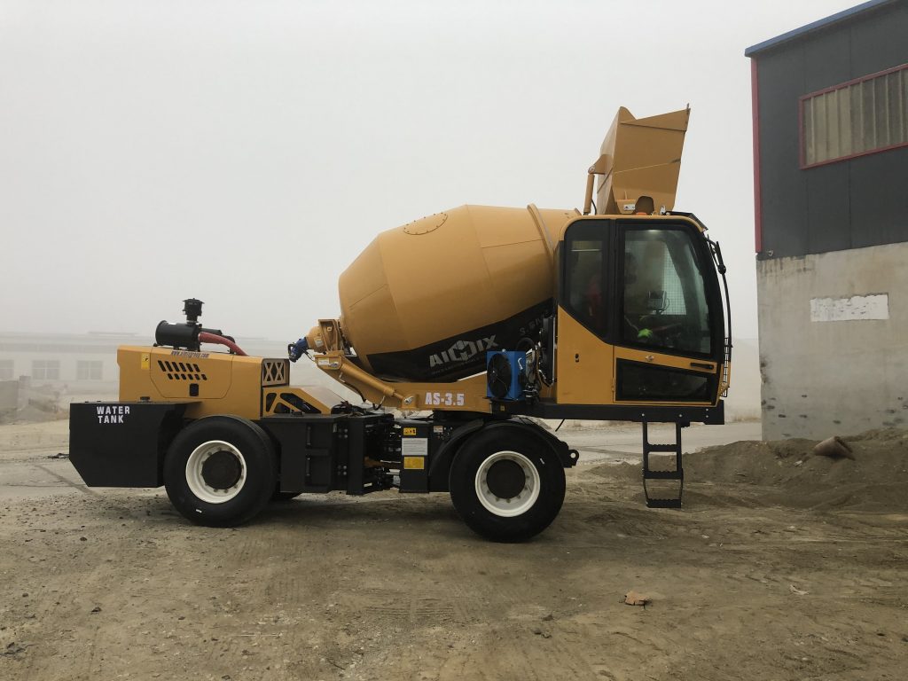 self loading concrete mixer truck for sale