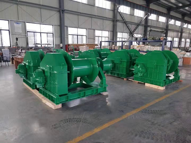 10 Ton Hydraulic Winch in Indonesia