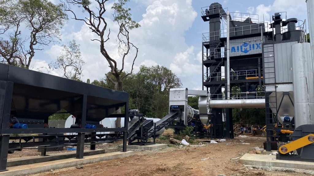 ALQ100 Asphalt Plant in Sri Lanka