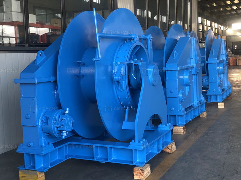 Hydraulic Mooring Winch