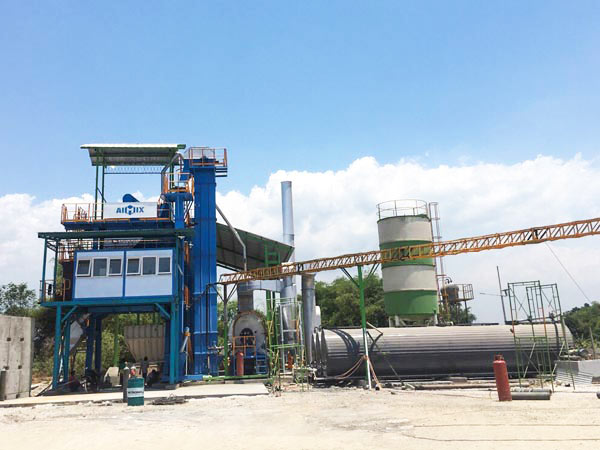 100t asphalt plant Indonesia