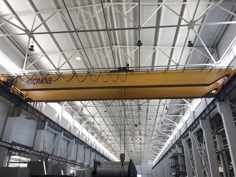 32ton double girder overhead crane in Uzbekistan