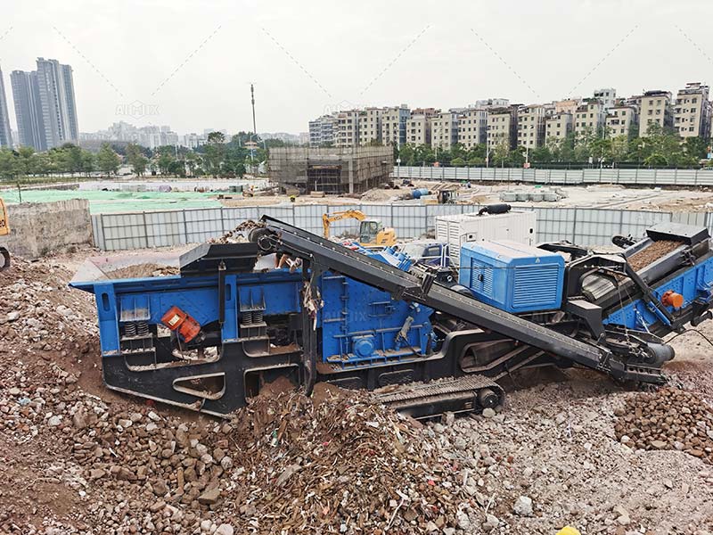 200 TPH Mobile Stone Crusher Plant