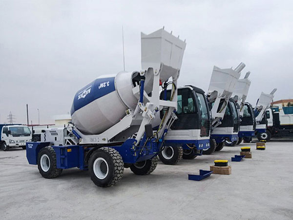 AS-3.2 self loading concrete transit mixer