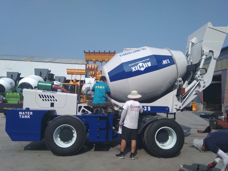 AS-4.0-Aimix--Mixer-Beton Self-Loading -Sent-to-Russia