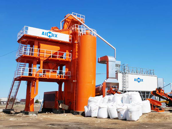 Asphalt mixing plant