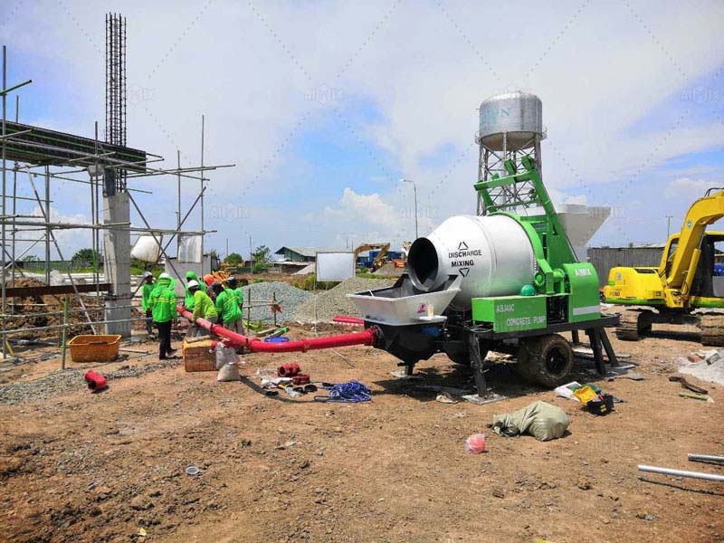diesel concrete mixer pump Philippine