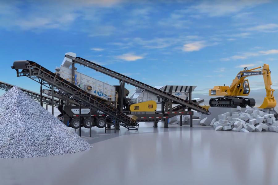 Mobile Impact Stone Crusher Plant