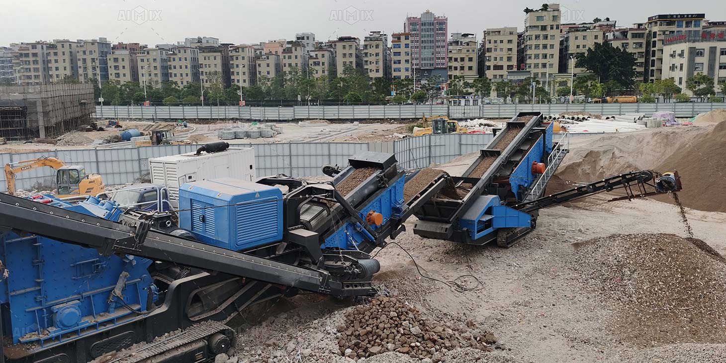Crawler Concrete Crushing Equipment